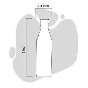 Bouteille en argile émaillée de terre fabriquée à la main personnalisée bouteille d'eau en terre cuite en gros 400 ML personnalisé haut camp unisexe recyclable - Product Image 2