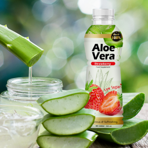 Jugo OEM puro de Aloe Vera DE FÁBRICA DE Vietnam jugo filtrado de color con sabor empaquetado en botellas a un precio asequible - Product Image 3