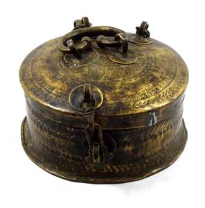 Contenedor Redondo Moderno para Almacenamiento de Alimentos, Hecho a Mano en Hierro, Gran Capacidad con Conservación de Frescura a Precio de Descuento - Product Image 6