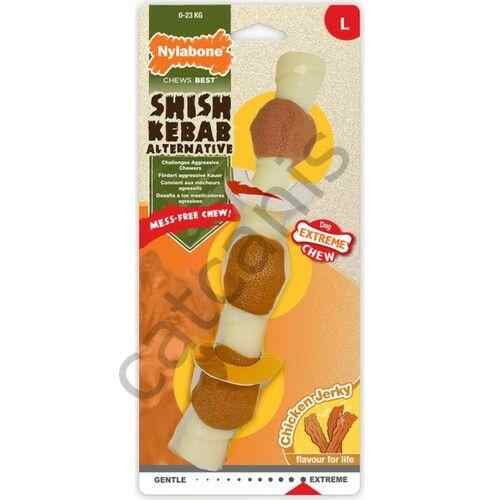 Nylabone 850618-NYLABONE Chicken Jerky Chicken Flavored Chewing Bone L