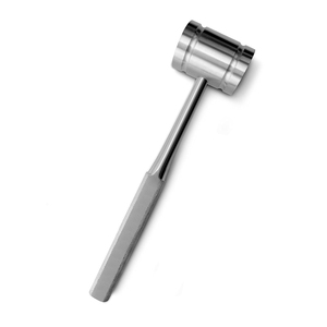 Mazo alemán de acero inoxidable Mead 240 mm 9,12 "40mm Mango de acero 900 g 550 G Implante Dental Mead Mallet - Product Image 2