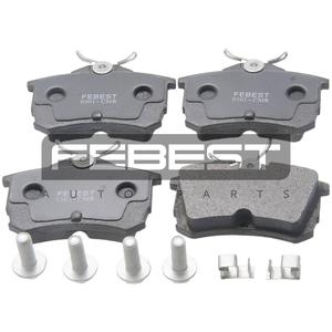 Pastiglie freno posteriori FEBEST (0301-CMR) - Product Image 1