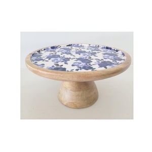 Soporte de madera de acacia para Tartas, adhesivo de madera de tamaño personalizado para el hogar y restaurante, soporte de taza y pastel impreso para fiesta de cumpleaños - Product Image 6