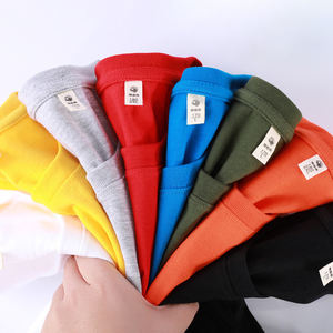 2025 personalizado impreso 100% algodón Crew, Ringer camiseta de alta calidad Heavyweight Plain Tee serigrafía hombres camisetas - Product Image 4