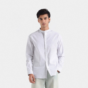 <b>Men's</b> Business <b>Long</b> <b>Sleeve</b> <b>Shirt</b> <b>Striped</b> Stretch High Quality Casual Collar <b>Shirt</b> for <b>Men</b> plus size <b>men's</b> <b>shirts</b> 100% cotton - Product Image 1