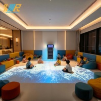 Projection de sol mobile Amusement Projecteur de sol interactif mobile Projection de sol tout-en-un Projection interactive de fitness