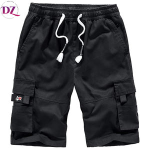 Summer Blank Solid Color Casual Shorts 100% Cotton Shorts Custom <b>Men's</b> Streetwear Shorts At Wholesale Price - Product Image 5