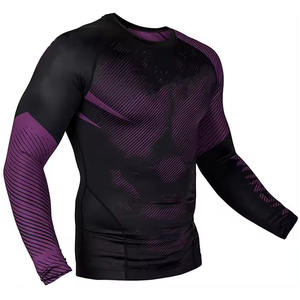 Custom Gym Rash Guard para mejorar el rendimiento del entrenamiento - Product Image 4