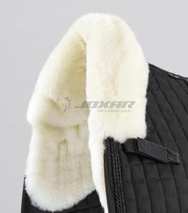 แผ่นรองอานม้าแบบอังกฤษ ผ้าควิลท์อย่างดี นุ่มสบาย คุณภาพสูง ผลิตจากผ้าฝ้ายอย่างดี ทนทาน สำหรับขี่ม้า สีสันตามสั่ง - Product Image 2