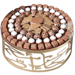 Creative Metal Bowl Wedding <b>Party</b> Dessert Display <b>Sweet</b> Server Platter Latest Design Table Decoration Round Chocolate Bowl - Product Image 4