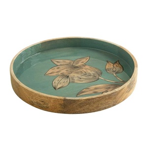 ถาดเสิร์ฟไม้รูปทรงสี่เหลี่ยมผืนผ้า เป็นมิตรกับสิ่งแวดล้อม ทำด้วยมือ ออกแบบโดยดีไซเนอร์ สำหรับโรงแรม งานแต่งงาน บริการจัดเลี้ยง ใช้กับเครื่องล้างจานได้ เหมาะสำหรับการใช้งานเชิงพาณิชย์ - Product Image 2