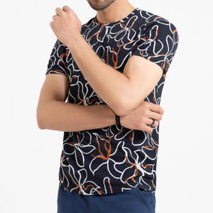 Camiseta deportiva de poliéster ligera para hombre de alta calidad, transpirable, de secado rápido, Media manga, entrenamiento personalizado, verano totalmente sublimado - Product Image 1