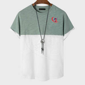 เสื้อยืดผ้าฝ้ายลำลองสำหรับผู้ชายเสื้อยืดผ้าฝ้ายสไตล์ล่าสุดสำหรับงานหนัก - Product Image 3