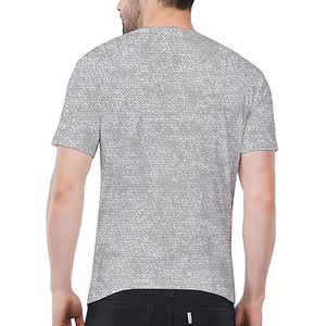 Diseño personalizado Calidad Premium Logotipo personalizado en blanco Camiseta ligera Casual Fit Camisetas en blanco 100% Algodón Camiseta lisa - Product Image 6