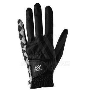 Guantes de golf de cuero genuino para la venta en línea 2024 Guantes de golf con logotipo personalizado de alta calidad - Product Image 3