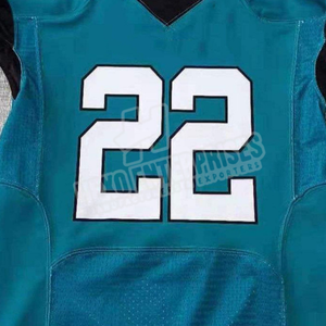 Jersey de fútbol americano resistente hecho a medida fabricado en Pakistán con su propio logotipo, ropa de fútbol americano Premium - Product Image 4