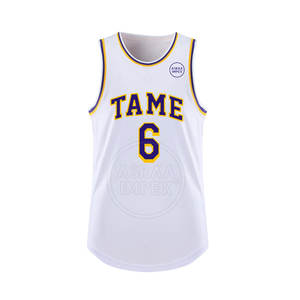 Vente directe d'usine de maillot de basket-ball en gros Nouveau style de maillot de basket-ball pour adulte - Product Image 2