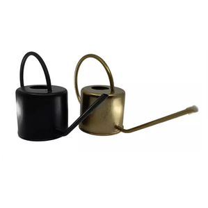 Regadera para interior y exterior para suministros de jardín doméstico, Mini cubo de agua para plantas para niños, regadera de jardín de Metal de cuello largo - Product Image 3