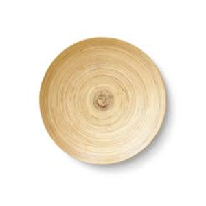 Panier en bambou tressé fait main, écologique et biodégradable, pour le rangement, forme et logo personnalisables, pour fruits et table. - Product Image 3