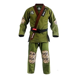 OEM de alta calidad 100% algodón 450 GSM perla tejido brasileño Jiu Jitsu uniformes artes marciales desgaste personalizado Gi - Product Image 1