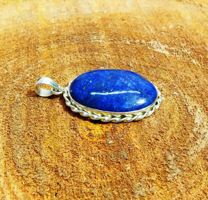 Meilleure qualité Offre Spéciale en vrac naturel Lapis Lazuli ovale pendentif en pierres précieuses pour la fabrication de bijoux cadeau pour elle - Product Image 4