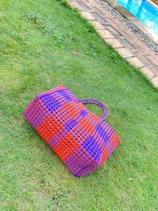 ถุงช้อปปิ้งพลาสติกโพลีโพรพิลีนรีไซเคิลเป็นมิตรกับสิ่งแวดล้อมทำด้วยมือถุงพลาสติกแบบยั่งยืนทำจากกระเป๋าถือแฟชั่นอินเดียจำนวนมาก - Product Image 2