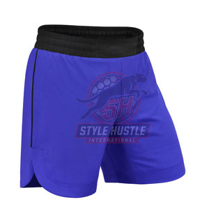 Shorts de MMA de Color en Contraste Hechos en Pakistán a Precio Económico, Shorts de MMA de Alta Calidad y Cómodos para Hombre - Product Image 2