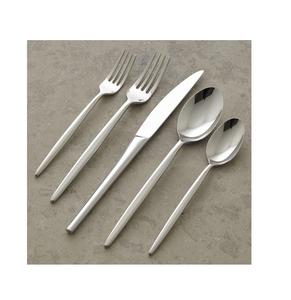 Juego de Cubiertos de Alta Calidad para Bodas y Cenas, Juego de Cubiertos de Acero Inoxidable 304 Altamente Pulido, Estilo Vintage - Product Image 1