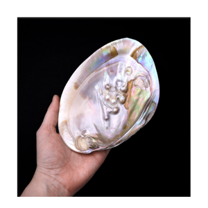 Plat en nacre avec finition brillante et incrustation de coquille mère adaptée à une utilisation décorative ou de service fabriquée au Vietnam - Product Image 4