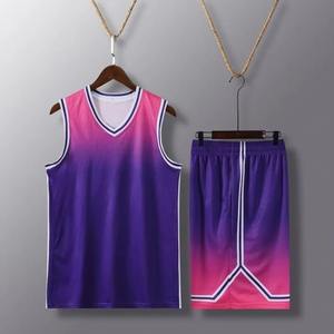 Fabricant de maillots de basket-ball personnalisés Nouveau logo imprimé Uniforme de basket-ball tendance Séchage rapide Vente en gros Uniformes d'équipe - Product Image 3