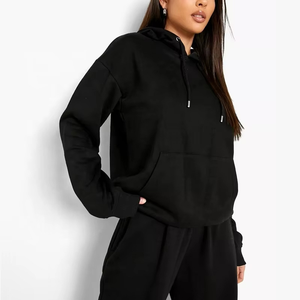 Chándal Deportivo Personalizado de Alta Calidad para Mujer, Corte Regular, Invierno, 100% Algodón, Liso, Peso Medio - Product Image 2