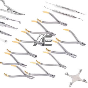 Juego de 18 Piezas de Alicates de Ortodoncia de Acero Inoxidable, Kit de Herramientas de Instrumentos de Ortodoncia para Clínicas Dentales - Product Image 4