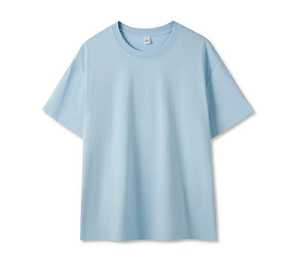 Última Novedad: Camiseta de Cuello Redondo de Algodón 100% Tejido Grueso, Antipilling, Ajuste Holgado para Impresión, Proveedor OEM al por Mayor - Product Image 4