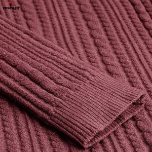 Suéter de Invierno para Hombre de Alta Calidad, Antiarrugas, Ligero, Diseño Personalizado, Corte Entallado, con Logotipo Frontal, Material de Lana/Cachemira Tejida - Product Image 5