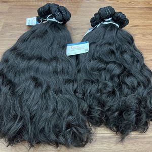 ¡Venta al por mayor! Extensiones de cabello de trama-Extensiones de cabello ondulado natural Cabello sin procesar-Listo para enviar - Product Image 1