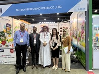 Eau gazeuse en conserve de 330 ml aromatisée aux fruits tropicaux, fabriquée au Vietnam, boissons potables certifiées HACCP/ISO/HALAL, 24 unités