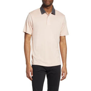 Produit tendance Polos vierges Polos pour hommes en coton de qualité supérieure Polos pour hommes en tissu tricoté personnalisé de grande taille - Product Image 4