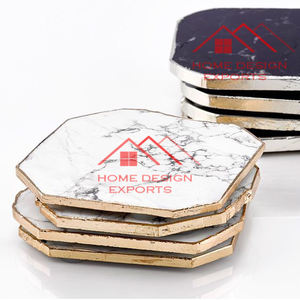 Hot Selling Luxury <b>Marble</b> <b>Coasters</b> Luxury <b>Marble</b> <b>Coaster</b> at Cheap Wholesale Price for Tabletop Decor Mats & Pads - Product Image 1