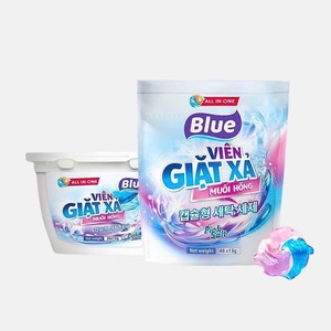 Dosettes de lessive au parfum floral 3-en-1, capsules de détergent pour le nettoyage en profondeur des taches, pour vêtements, prêtes à l'emploi, vente en gros - Product Image 4