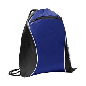 Sac à dos à cordon de serrage de haute qualité en gros, sacs de sport, de gym et d'école avec poches - Product Image 6