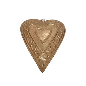 Design élégant de Noël Décoratif Fer Métal Suspendu Coeur Mur Décoratif Gris Fini Ornement pour la Décoration de la Maison - Product Image 3