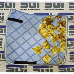 Almohadilla de sillín suave multicolor de espuma personalizable para salto de caballos y doma satinada cuidado equino suministros ecuestres - Product Image 5