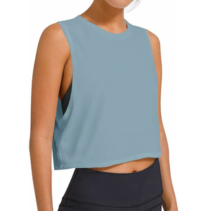 2024 ropa de moda estilo de calle alta mujeres Crop Top camisetas transpirables de secado rápido calle moda mujer Crop Top camiseta - Product Image 3