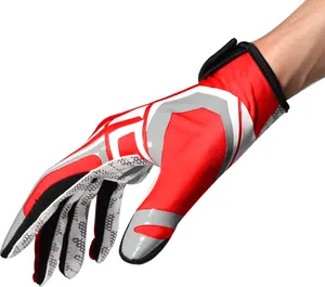HBG 1071, superventas, guantes de bateo para hombres, guantes de fútbol personalizados de béisbol americano
