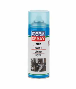 Multipurpose Rust prevention high quality painting Zinc Spray Cold Galvanized Paint 400ml aerosol inflatable spray