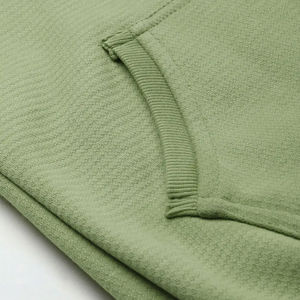 Conjunto de dos piezas personalizado a la moda, ropa de mujer, pantalones de chándal de lana de algodón y conjunto con capucha, logotipo bordado, ropa de calle, chándales para mujer - Product Image 4