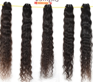 Extensiones de cabello humano de trama doble paquete virgen vietnamita 100% al por mayor pelo de color natural negro ondulado natural para mujeres - Product Image 5