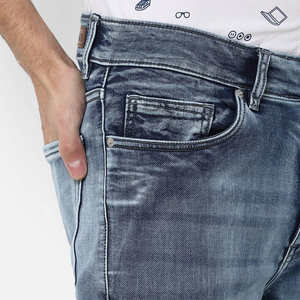 Estilo único Ropa al aire libre Trending Men Denim Pant Summer Wear Cómodo Skinny Ripped Jeans Pant - Product Image 6
