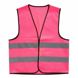 Gilet de sécurité haute visibilité de conception récente 2026, fabrication en usine, logo personnalisé imprimé, construction réfléchissante, toutes les couleurs, gilet de sécurité - Product Image 1