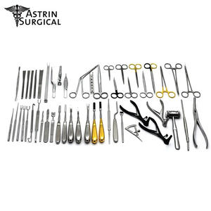 Conjunto de instrumentos de cirugía plástica nasal y nasal veterinaria ENT, fuente de alimentación Manual, kit quirúrgico estándar de seguridad MOL - Product Image 1